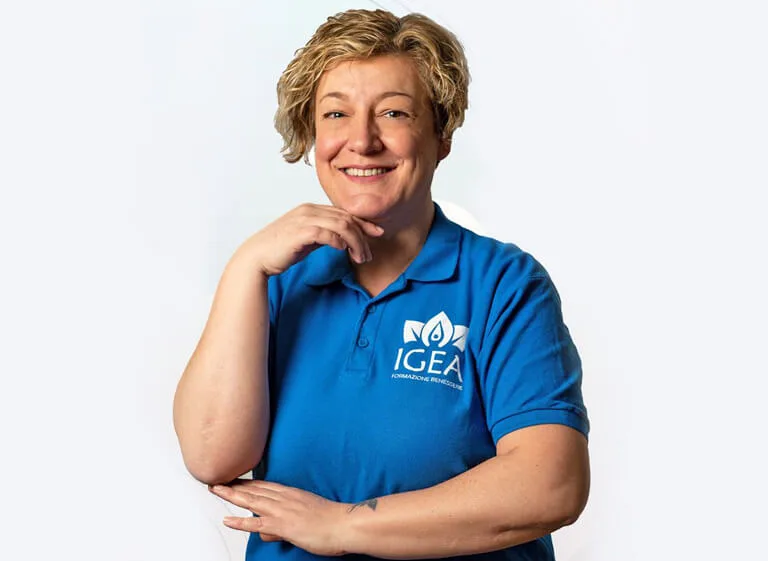 Ritratto di Silvia Francini, diplomata al corso di formazione di Kavaalya