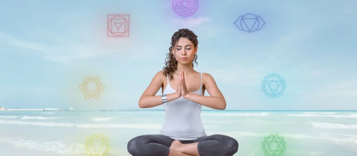 Alinear los chakras significado y representación visual
