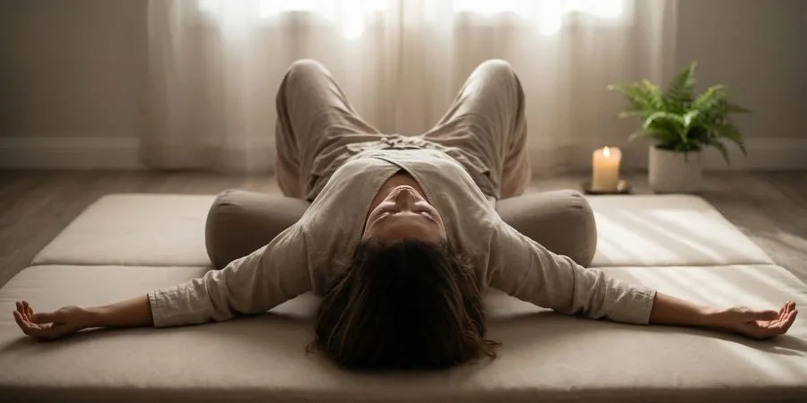 bolster yoga